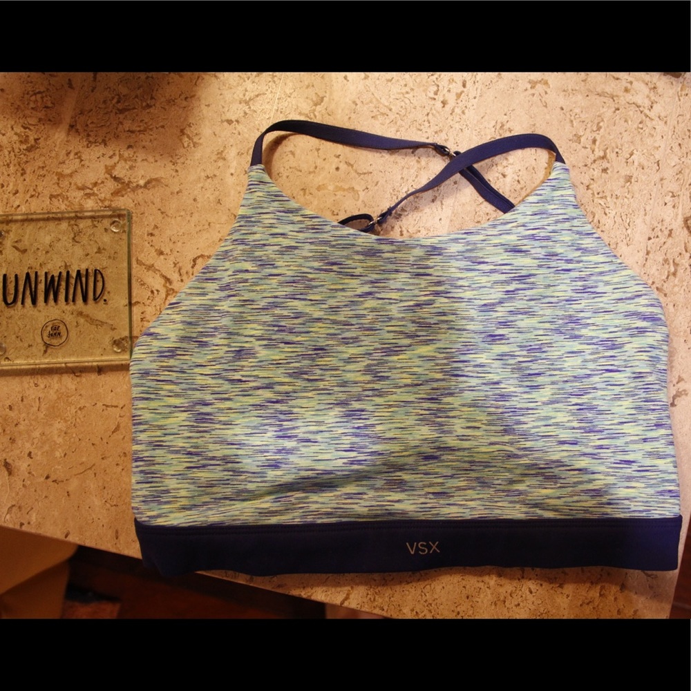 Blue Victoria Secret Sports Bra